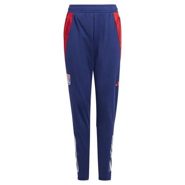 Olympique Lyon adidas Training Pants - Dark Blue - Kids