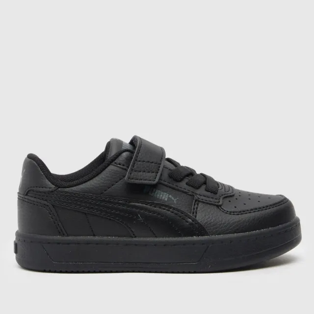 Puma Childrens Unisex Kids Caven 2.0 Trainers - Black