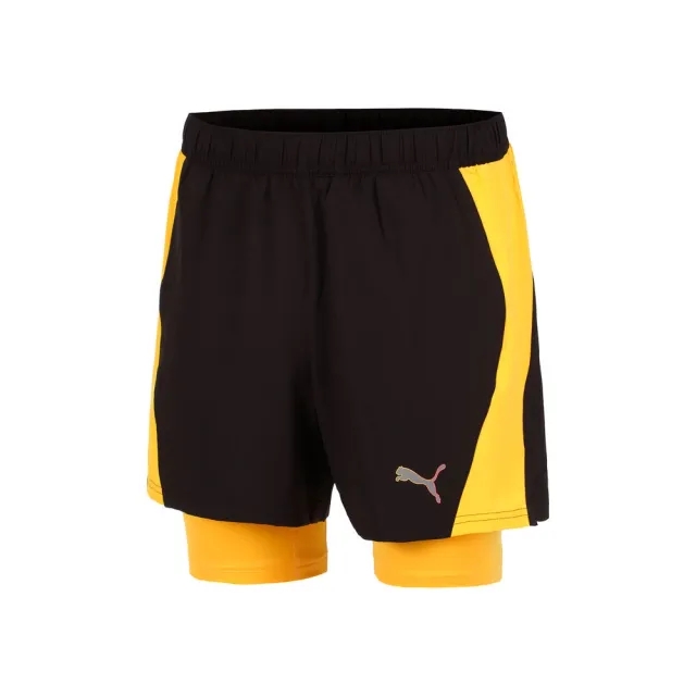 Puma Ultraweave Velocity 2in1 Running Shorts Men - Black, Orange