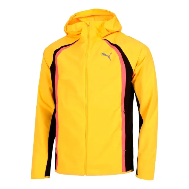 Puma RUN Mens Rain Jacket - Orange