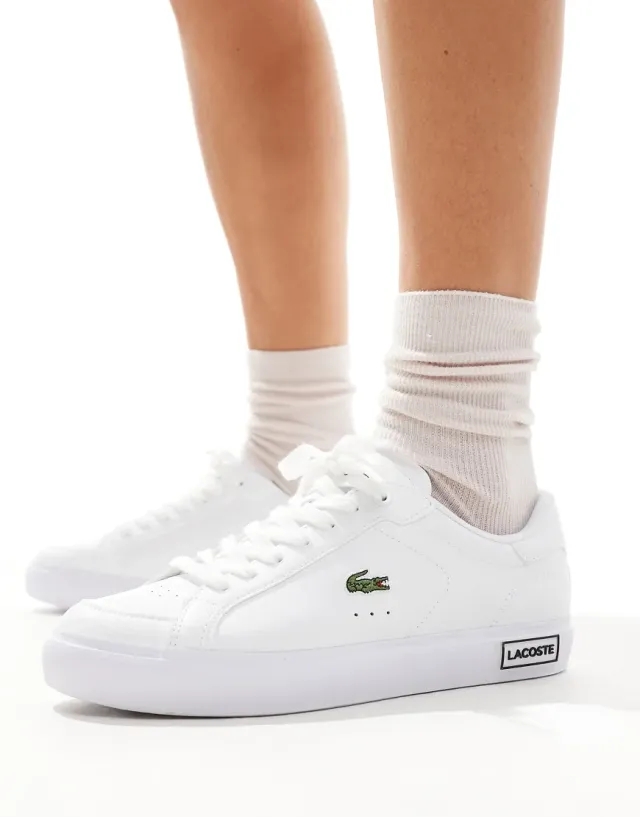 Lacoste Powercourt 222 6 Sfa Trainers In White
