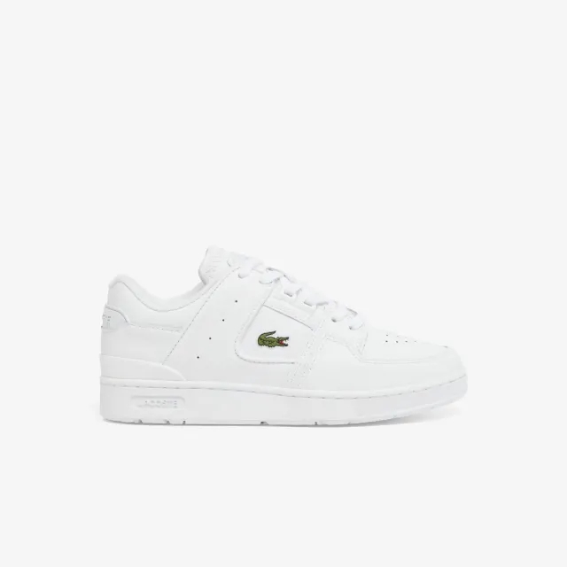 Lacoste Women's Court Cage Leather Sneakers - White