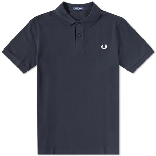 Fred Perry Men's Plain Polo Navy
