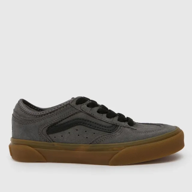 Vans - Kids Rowley Classic Shoes (4-8 Years), Grey