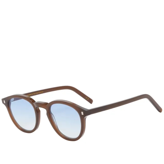 Monokel Men's Nelson Sunglasses Chocolate/Blue Gradient