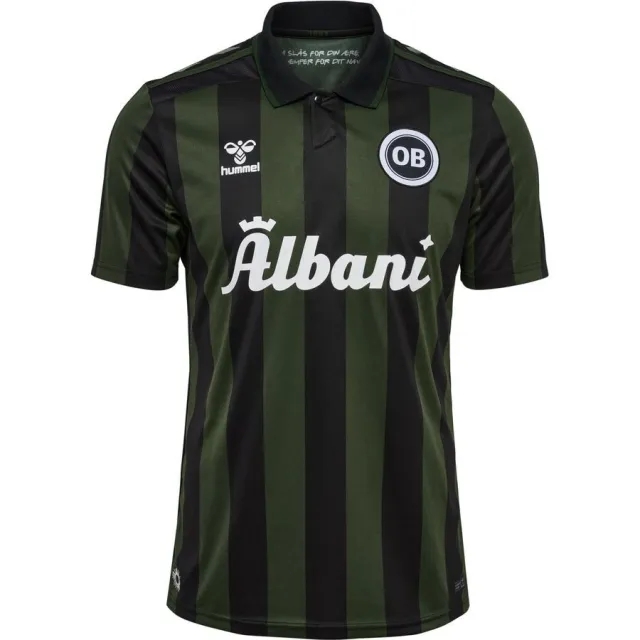 Hummel Odense Boldklub Away Shirt 2024/25 - ['Black']
