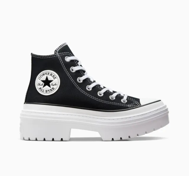 Converse Chuck Taylor All Star Lugged Heel Platform - Black, White