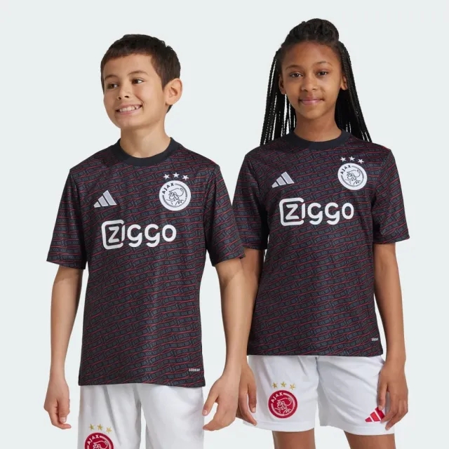 adidas Ajax Kids SS Pre-Match Home Shirt 2024/25