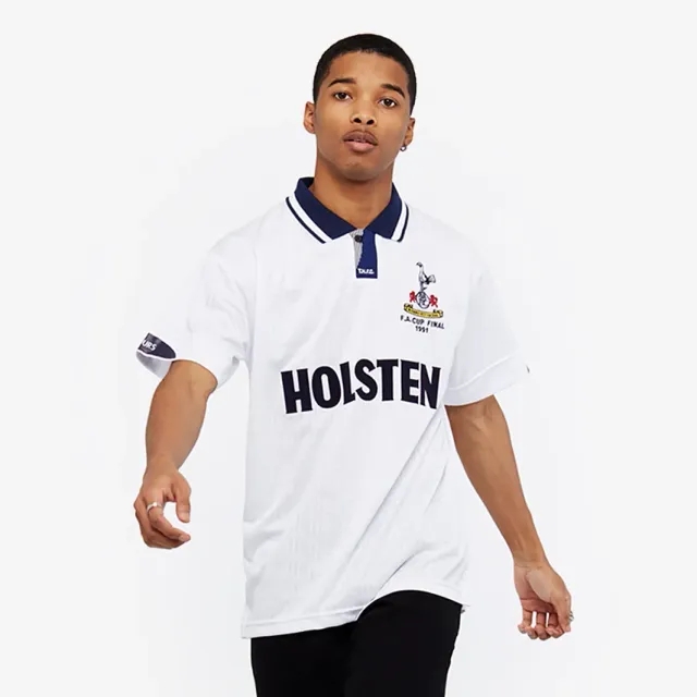 Score Draw Tottenham Hotspur Mens SS Home FA Cup Final Shirt 1991/92