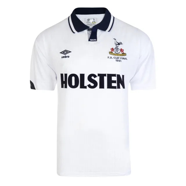 Score Draw Tottenham Hotspur 1991 FA Cup Final Umbro Shirt
