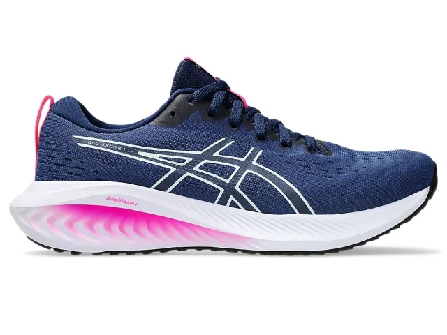 ASICS Gel-Excite 10 Neutral Running Shoe Women - Dark Blue, White