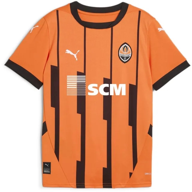 Puma Shakhtar Donetsk Kids SS Home Shirt 2024/25