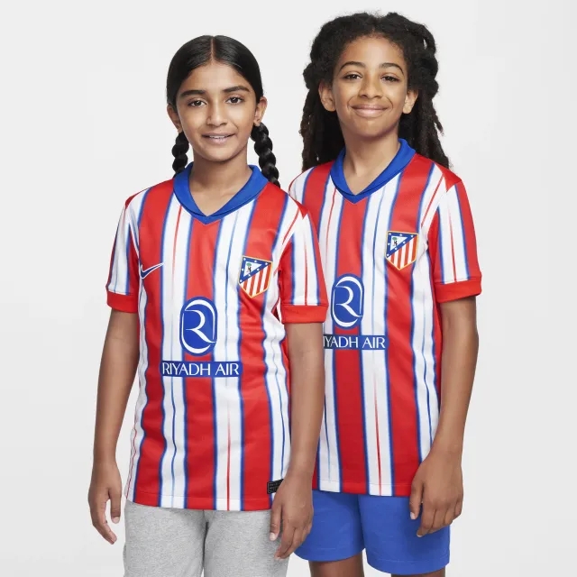 Nike Atlético Madrid Kids SS Home Shirt 2024/25