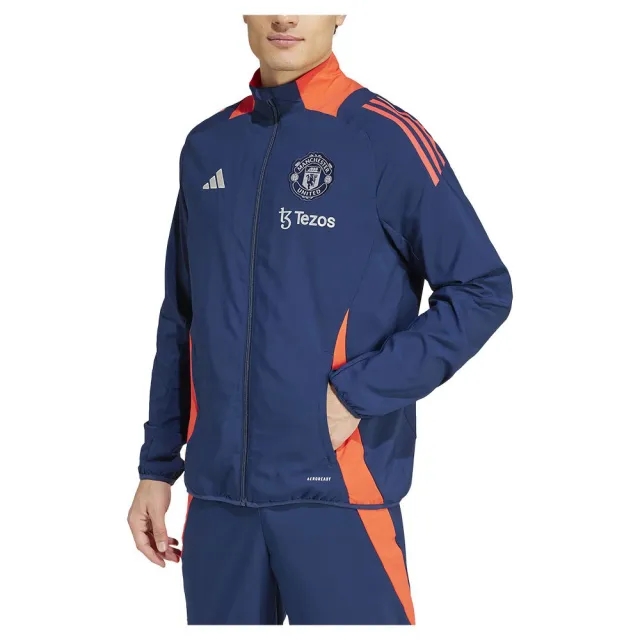 adidas Manchester United Tiro 24 Presentation Track Top Navy