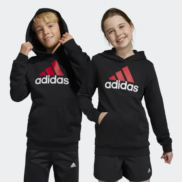 adidas  BL 2 HOODIE  boys's Children's sweatshirt in Red
