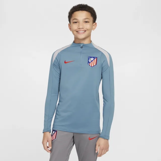 Atlético Madrid Strike Older Kids' Nike Dri-FIT Football Drill Top - Blue - Polyester/Elastane