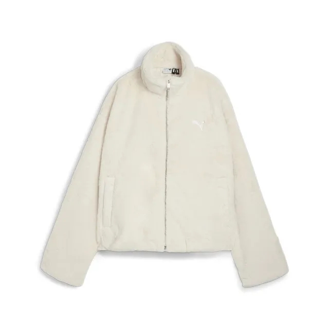 PUMA Soft Fleece Jacket Women, Alpine Snow