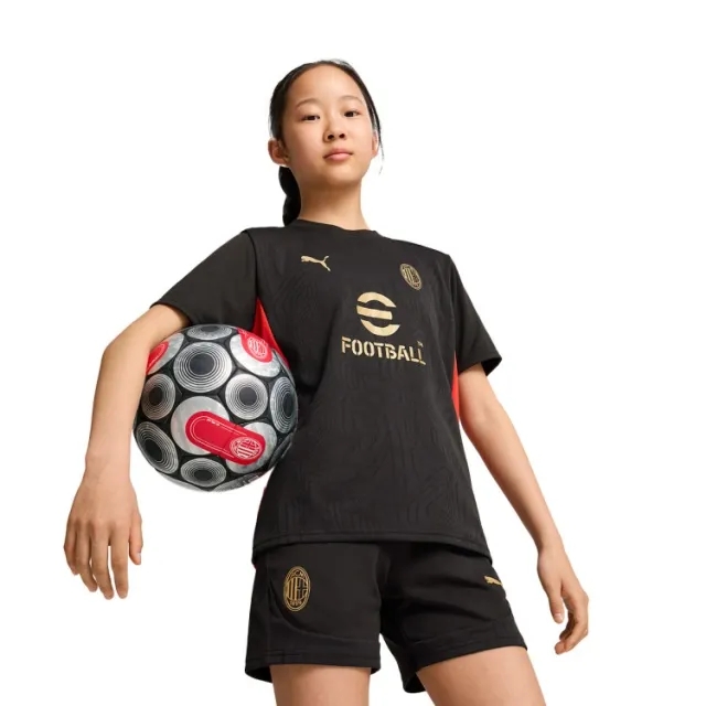 Puma AC Milan Kids SS Home Shirt 2024/25