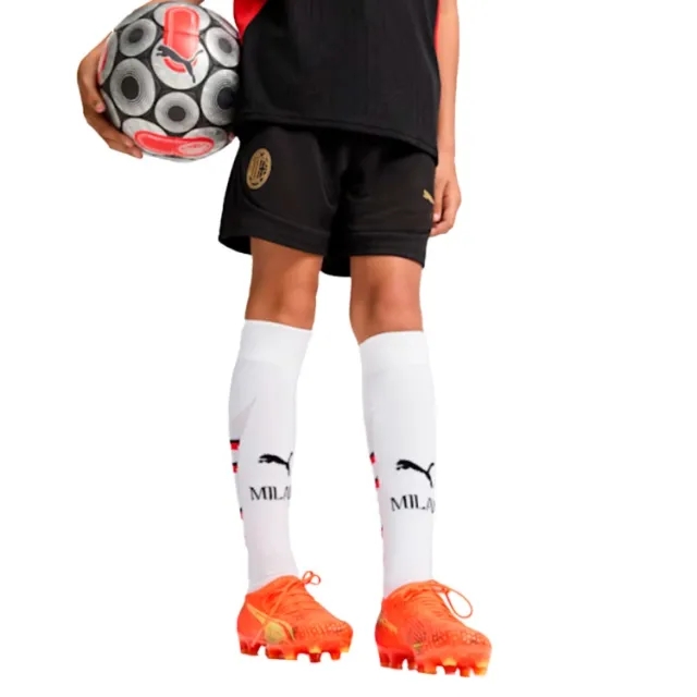 AC Milan PUMA Training Shorts - Black - Kids