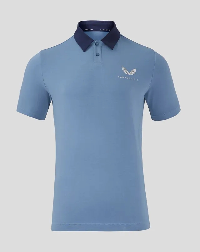 Castore Rangers Men's 24/25 Travel Polo