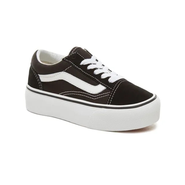 Vans  UY Old Skool Platform  girls's Children's Shoes (Trainers) in Black