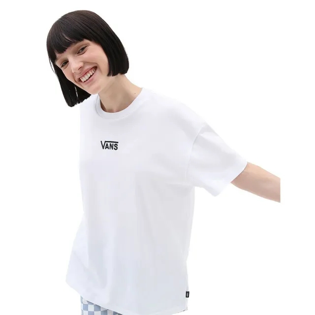 Vans - Flying V Oversized T-Shirt, Woman, White