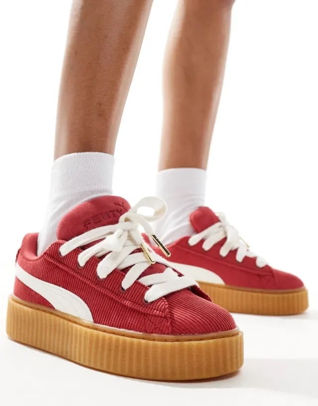 Puma Fenty X Creeper Phatty Women Shoes - Red