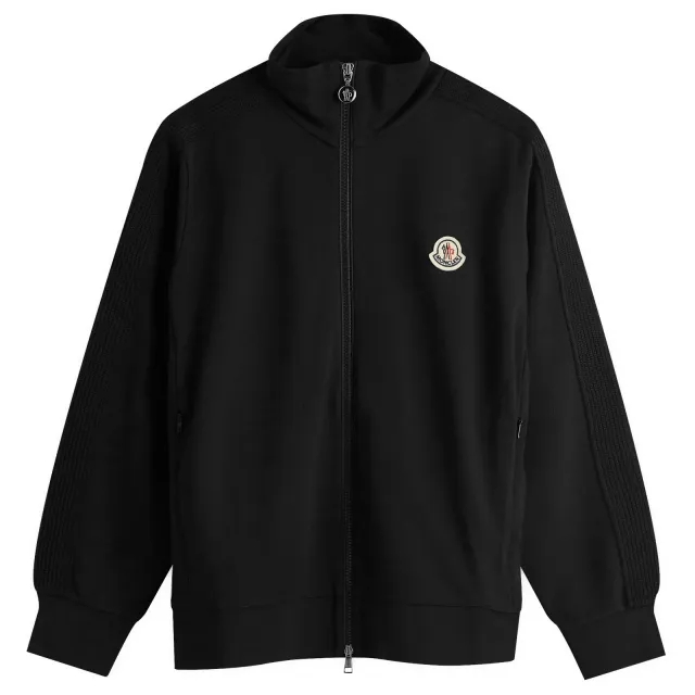 Moncler Women's Zip Up Cardigan Black