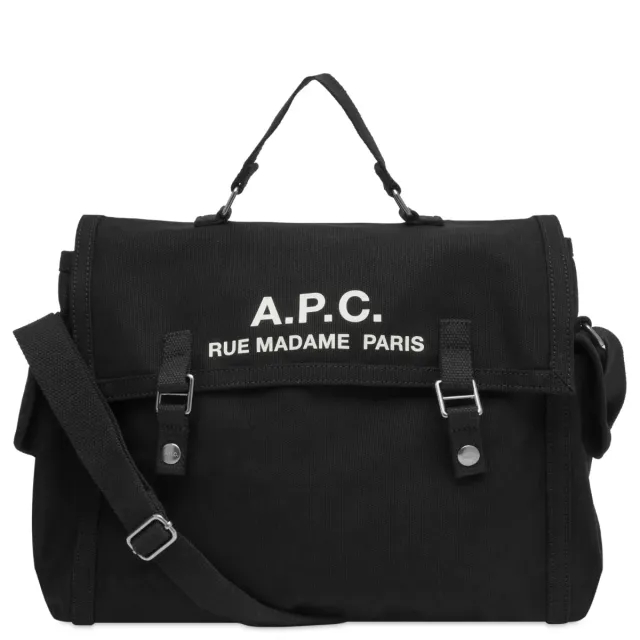 A.P.C. A.P.C Recuperation 2 Way Tote Bag Black