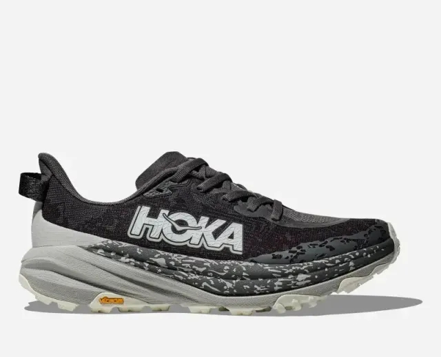 Hoka One One HOKA Women's Speedgoat 6 Trail Shoes in Satellite Grey/Stardust