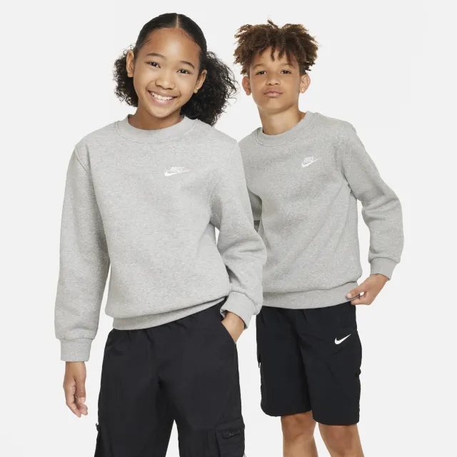 Nike Club Unisex Sweatshirts - Grey