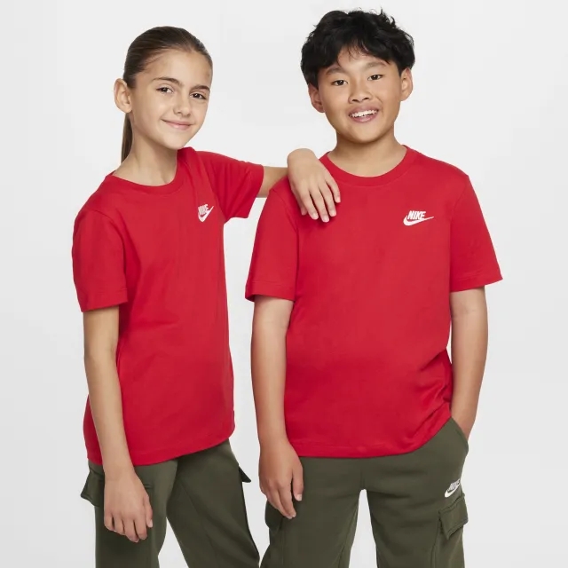Nike Small Logo T-Shirt Junior - Red - Kids