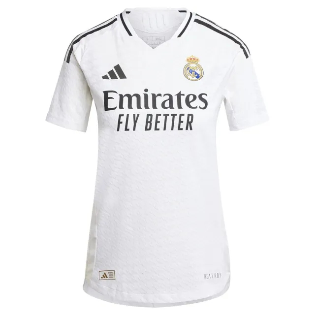 adidas Real Madrid Womens SS Player Issue Home Shirt 2024/25
