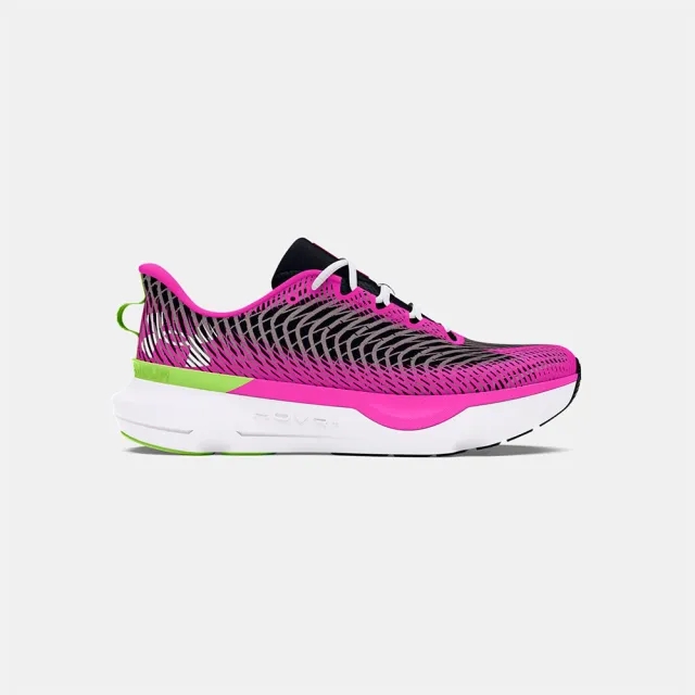 Women's  Under Armour  Infinite Pro Run Anywhere Running Shoes Black / Tetra Gray / White 8
