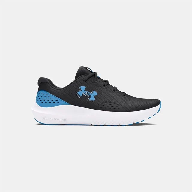 Under Armour Men's Charged Sports Shoes, Anthracite/Blue