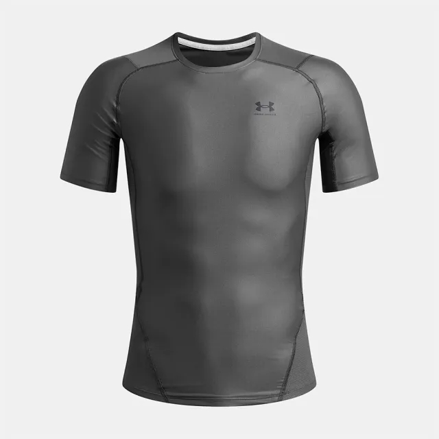 Men's  Under Armour  Iso-Chill Compression Short Sleeve Castlerock / Black XXL