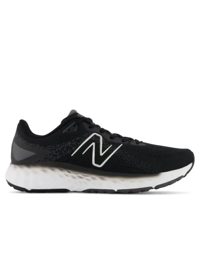 New Balance Men's Fresh Foam Evoz v2 in Black/White Synthetic