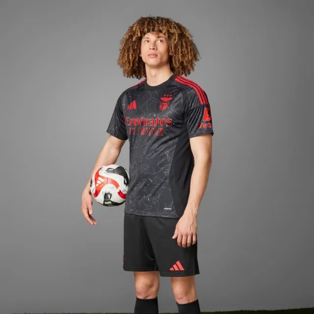 adidas Benfica Mens SS Away Shirt 2024/25