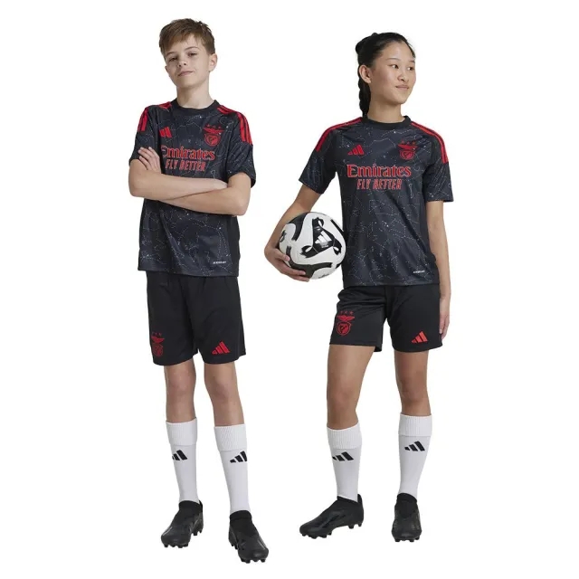 adidas Benfica Kids SS Away Mini Kit 2024/25