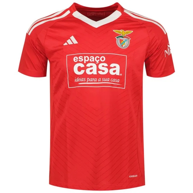 adidas Benfica Womens SS Home Shirt 2024/25