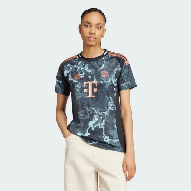 adidas Bayern Munich Womens SS Away Shirt 2024/25