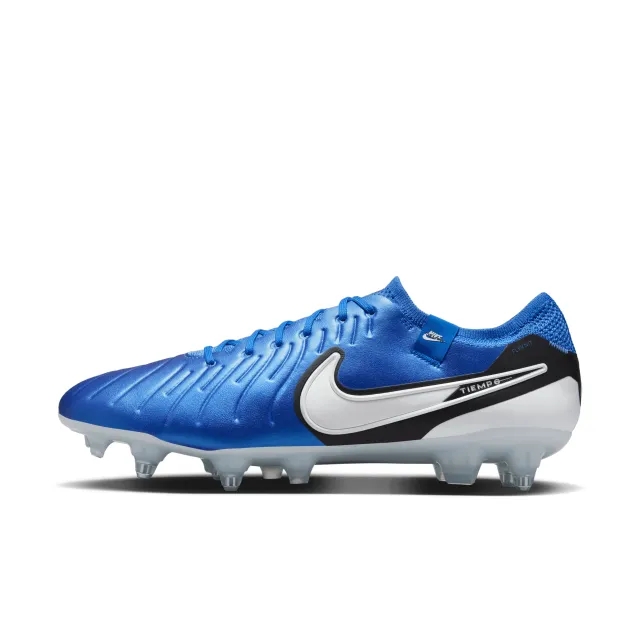 Nike Tiempo Legend 10 Elite Soft-Ground Low-Top Football Boot - Blue - Recycled Content Minimum