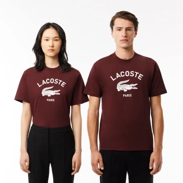 Lacoste Lacoste Paris Tee Sn44 - Red