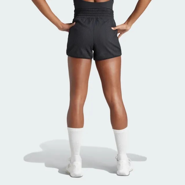adidas Women Pacer All Gym Seasonal Rib High Rise Tonal 3 St