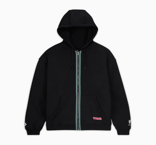 Converse Converse x Liverpool FC Full-Zip Hoodie - Black