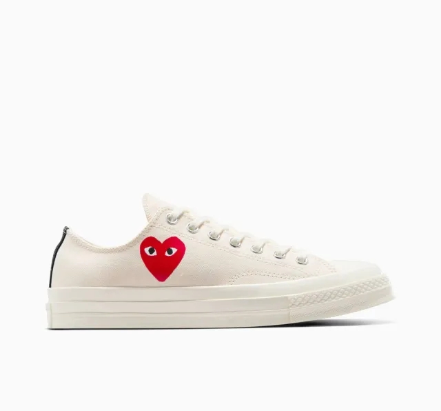 Converse PLAY Comme des Garçons Single Heart Chuck 70 - Black