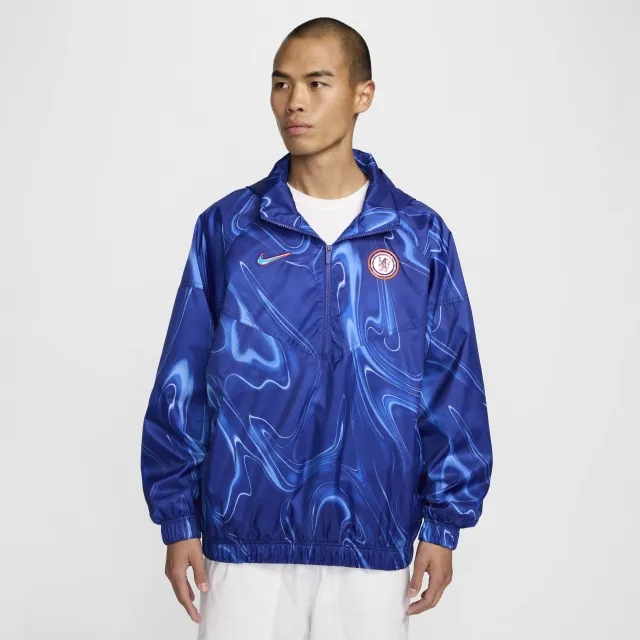 Chelsea Nike Anorak Jacket - Blue