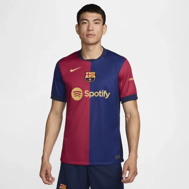 Nike Barcelona Mens SS Home Shirt 2024/25