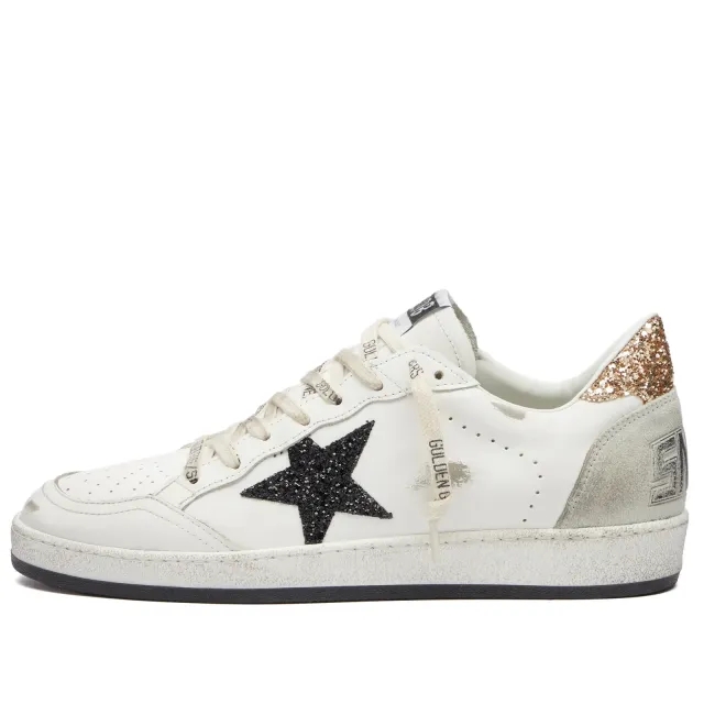 Golden Goose Women's Ballstar Sneaker White/Black