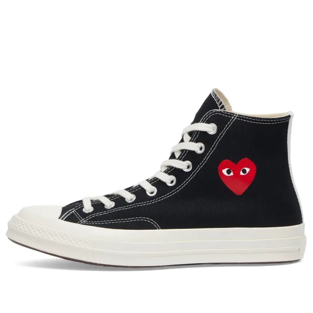 Comme des Garçons Play x Converse Chuck Taylor Red Heart 197 Black